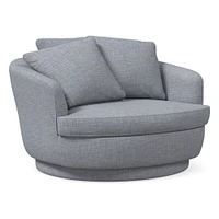 Viv Grand Swivel Chair | West Elm