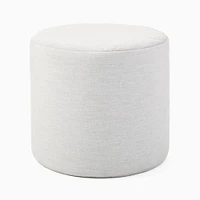 Sunbrella® Indoor/Outdoor Canvas Round Pouf | West Elm