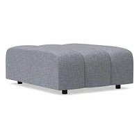 Avalon Channeled Ottoman | West Elm