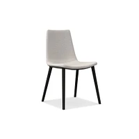 Slope Upholstered Dining Chair - Wood Legs | West Elm