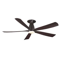 Kute5 Flush Mount Ceiling Fan 52" | West Elm