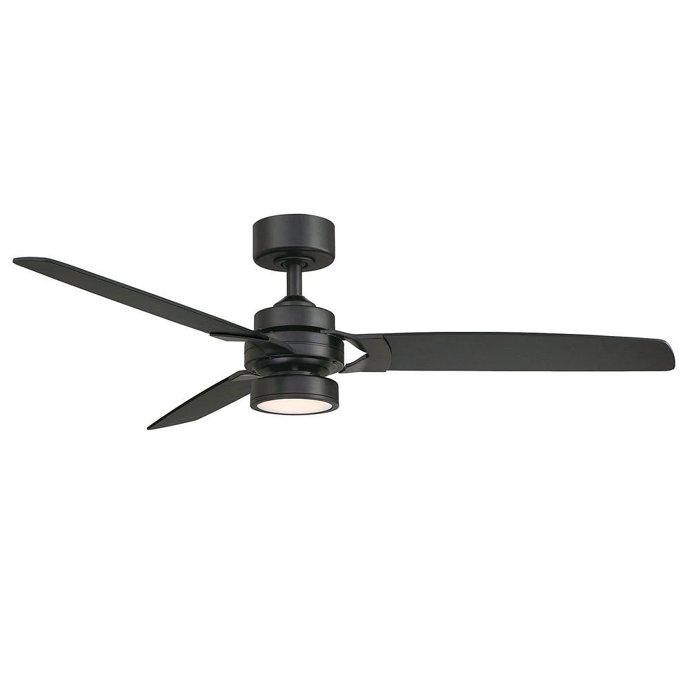 Amped Ceiling Fan with LED Light Kit 52" | West Elm