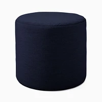 Sunbrella® Indoor/Outdoor Canvas Round Pouf | West Elm