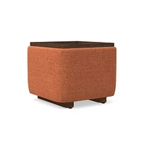 Bowman Storage Ottoman | West Elm