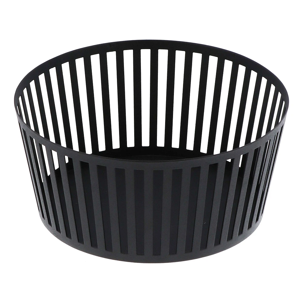 Yamazaki Tower Striped Steel Fruit Basket