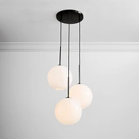 Sculptural 3-Light Globe Chandelier | West Elm