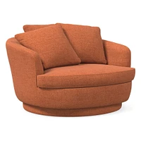 Viv Grand Swivel Chair | West Elm