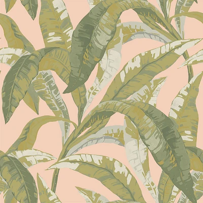 Banana Leaf Peel & Stick Wallpaper | West Elm