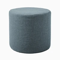 Sunbrella® Indoor/Outdoor Cast Round Pouf | West Elm