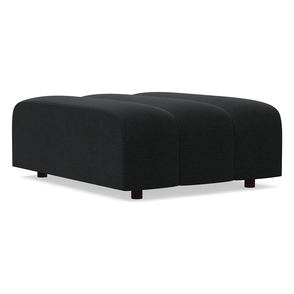 Avalon Channeled Ottoman | West Elm