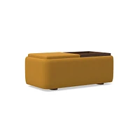 Bowman Storage Ottoman | West Elm