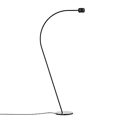 Kuzco Flux Floor Lamp Gross Black 60"H