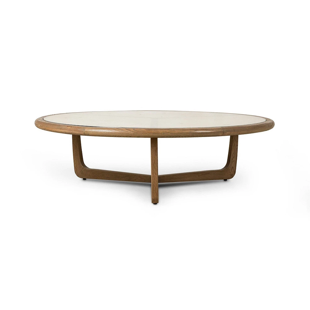 Ajambo Round Coffee Table (55") | West Elm