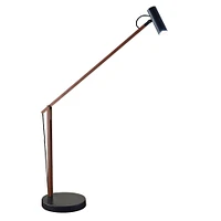 ADS360 Crane LED Desk Lamp, Natural Ash Wood/White