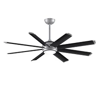 Stellar Custom LED Ceiling Fan 56" | West Elm