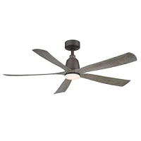 Kute5 Ceiling Fan with Light Kit 52" | West Elm