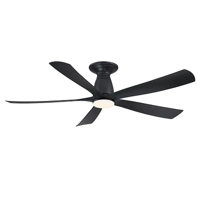 Kute5 Flush Mount Ceiling Fan 52" | West Elm