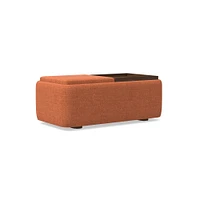 Bowman Storage Ottoman | West Elm