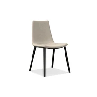 Slope Upholstered Dining Chair - Wood Legs | West Elm