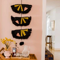 Floc Raffia Parade Wall Hanging | West Elm