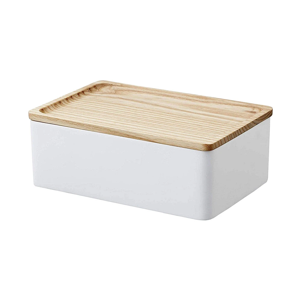 Accessory Boxes w/ Wooden Lid | West Elm