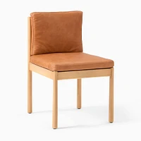 Halsey Leather Side Dining Chair | West Elm