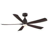 Kute5 Ceiling Fan with Light Kit 52" | West Elm