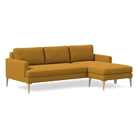 Andes Reversible Sectional | Sofa With Chaise West Elm