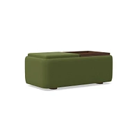 Bowman Storage Ottoman | West Elm