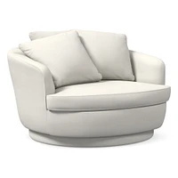 Viv Grand Swivel Chair | West Elm