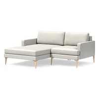 Andes Small 2-Piece Chaise Sectional (67") | West Elm