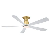 Kute5 Flush Mount Ceiling Fan 52" | West Elm