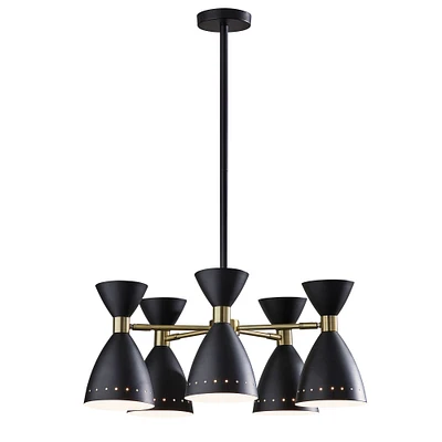 Oscar 5-Light Chandelier (36") | West Elm