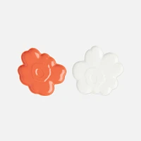 Marimekko Oiva Unikko Small Plates (Set of 2) | West Elm