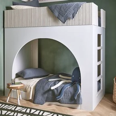 Arches Bunk, Twin, Soft Chalk, WE Kids