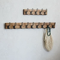 Industrial Hook Rack, Entryway Organization | West Elm