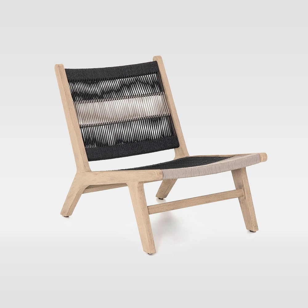 Julian Outdoor Rope Lounge Chair | West Elm