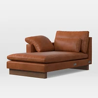 Build Your Own - Harmony Leather Sectional | West Elm