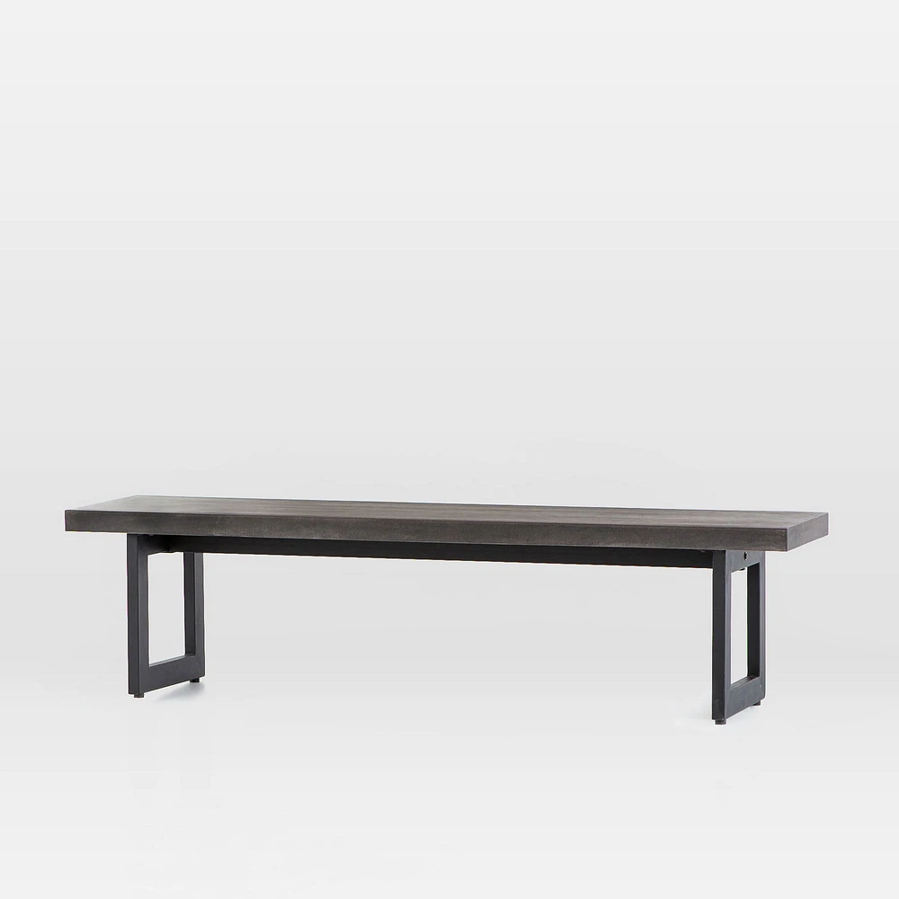 Malfa Outdoor Dining Bench (69") | West Elm