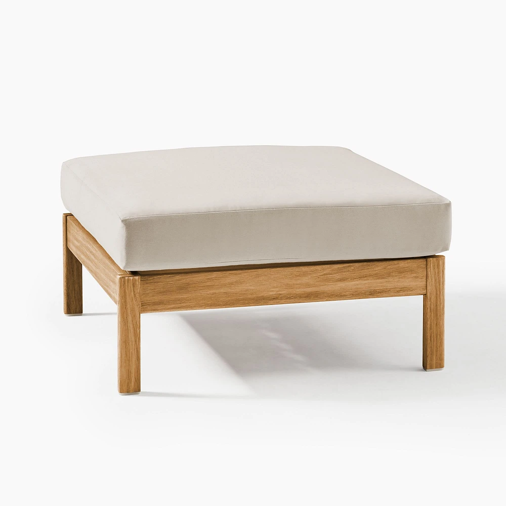 Playa Outdoor Ottoman | West Elm