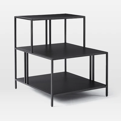 Profile 20" Side Table, Dark Bronze