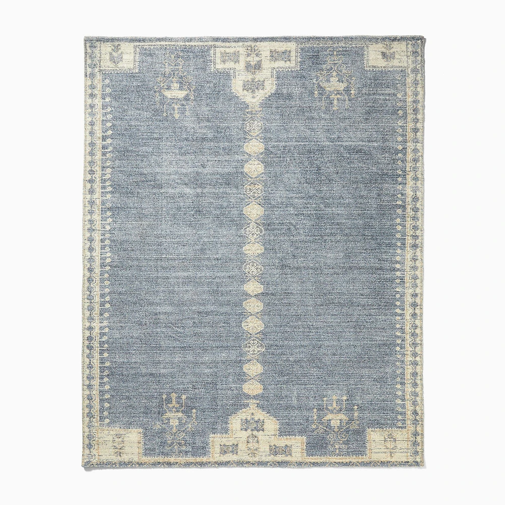 Chip & Dent: Aegean Performance Rug, Marina Blue, 3'x5'