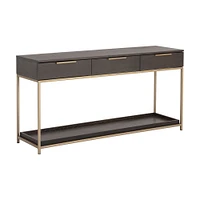 Slim Leg 3-Drawer Console | West Elm