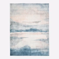 Chip & Dent: Sunset Lake Rug, 5x8, Midnight