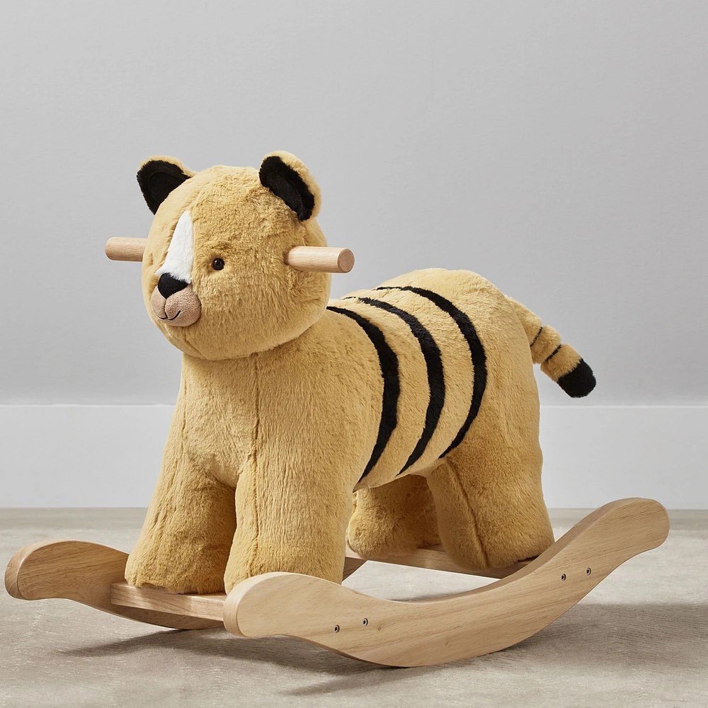 Plush Nursery Rocker - Tiger | West Elm