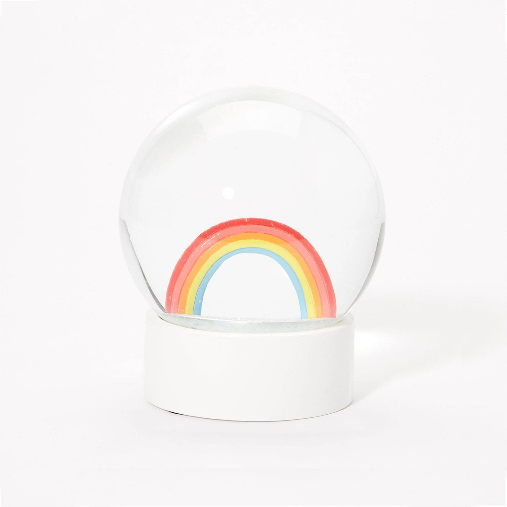 Rainbow Snow Globe | West Elm