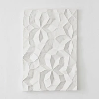 Paper Mache Geo Panel Wall Art, I