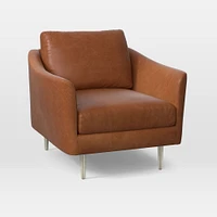 Sloane Leather Chair | West Elm