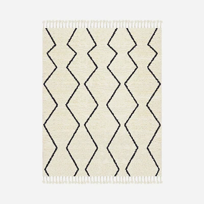 Open Box: Souk Wool Rug, 8'X10', Graphite