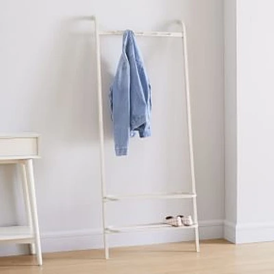 Chip & Dent: Bamboo Leaning Garment Rack